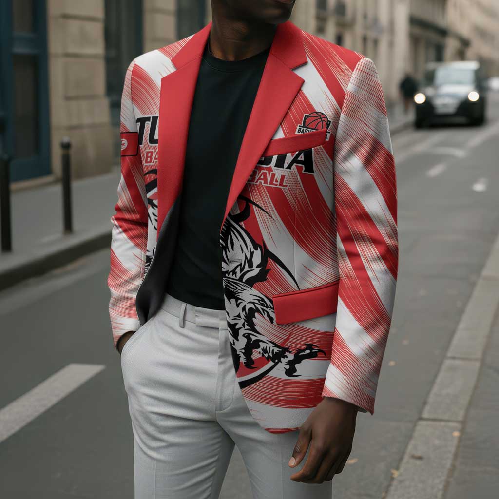 Custom Tunisia Basketball Blazer Go Eagles of Carthage