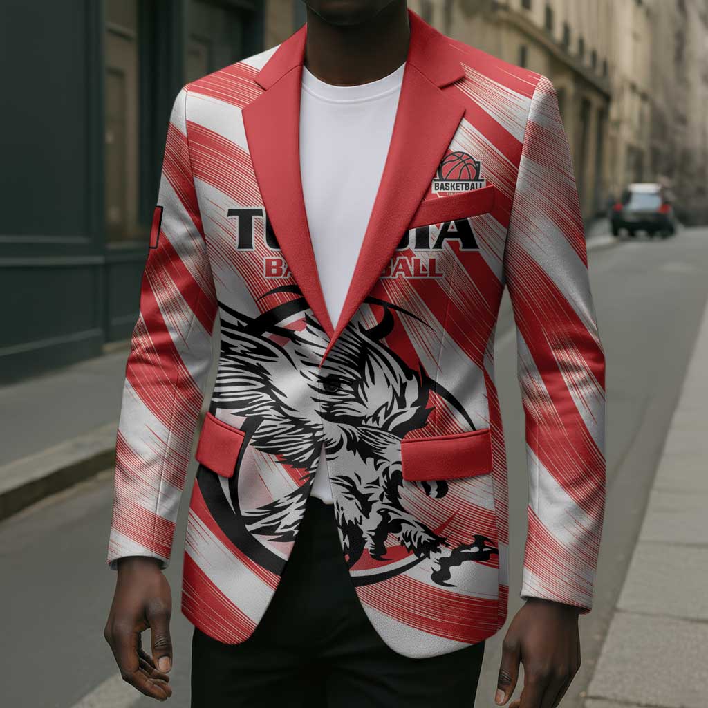 Custom Tunisia Basketball Blazer Go Eagles of Carthage