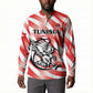 Custom Tunisia Basketball Button Sweatshirt Go Eagles of Carthage