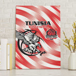 Afro Basketball Tunisia Canvas Wall Art Go Eagles of Carthage - African Pride