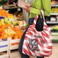 Afro Basketball Tunisia Grocery Bag Go Eagles of Carthage - African Pride
