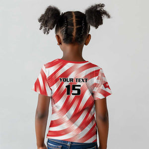 Afro Basketball Tunisia Custom Kid T shirt Go Eagles of Carthage - African Pride