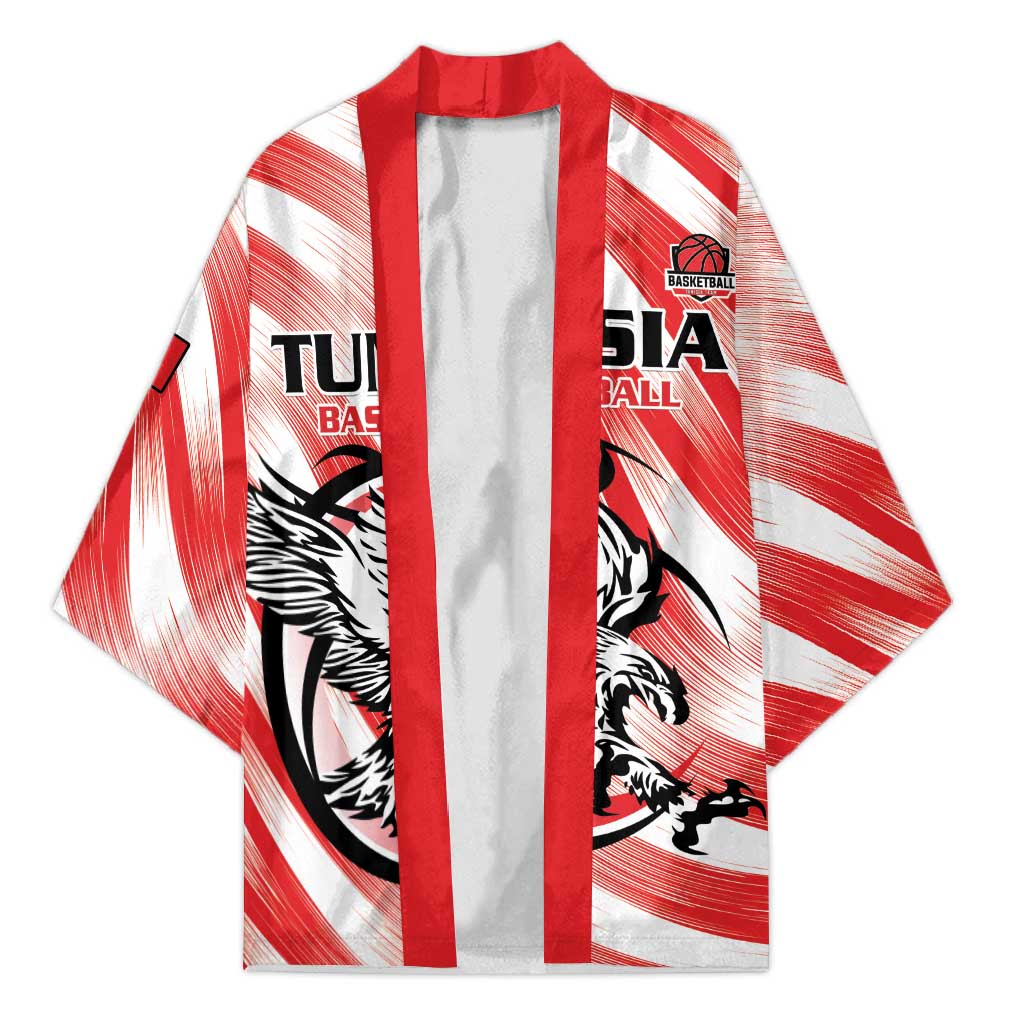 Custom Tunisia Basketball Kimono Go Eagles of Carthage