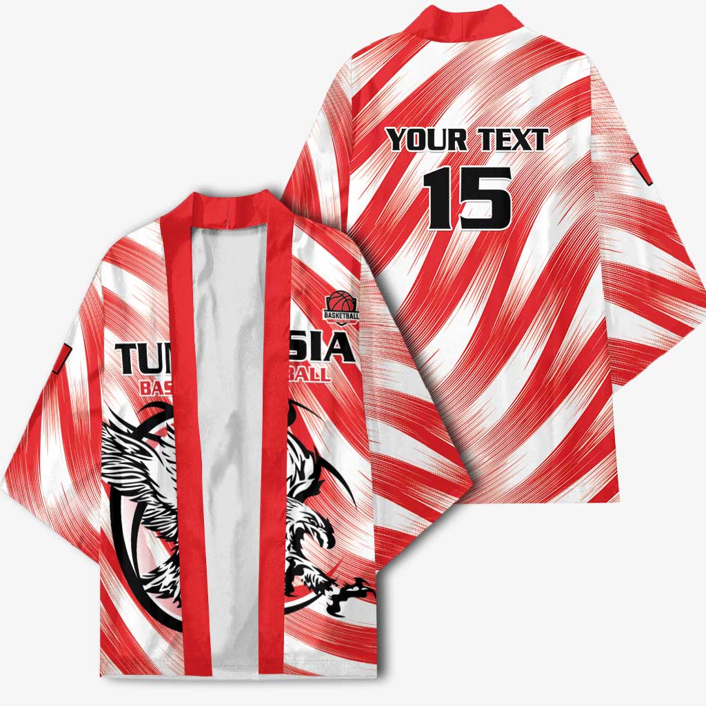 Custom Tunisia Basketball Kimono Go Eagles of Carthage