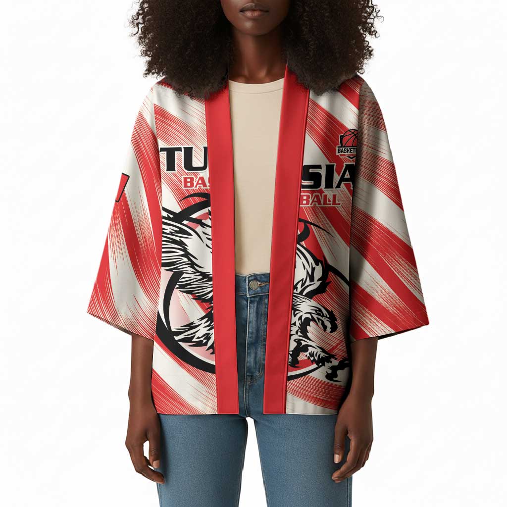 Custom Tunisia Basketball Kimono Go Eagles of Carthage