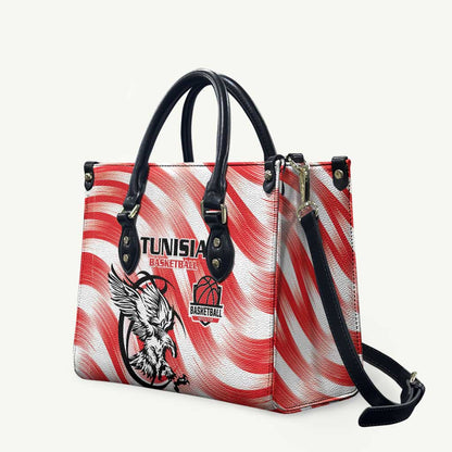 Tunisia Basketball Leather Bag Go Eagles of Carthage