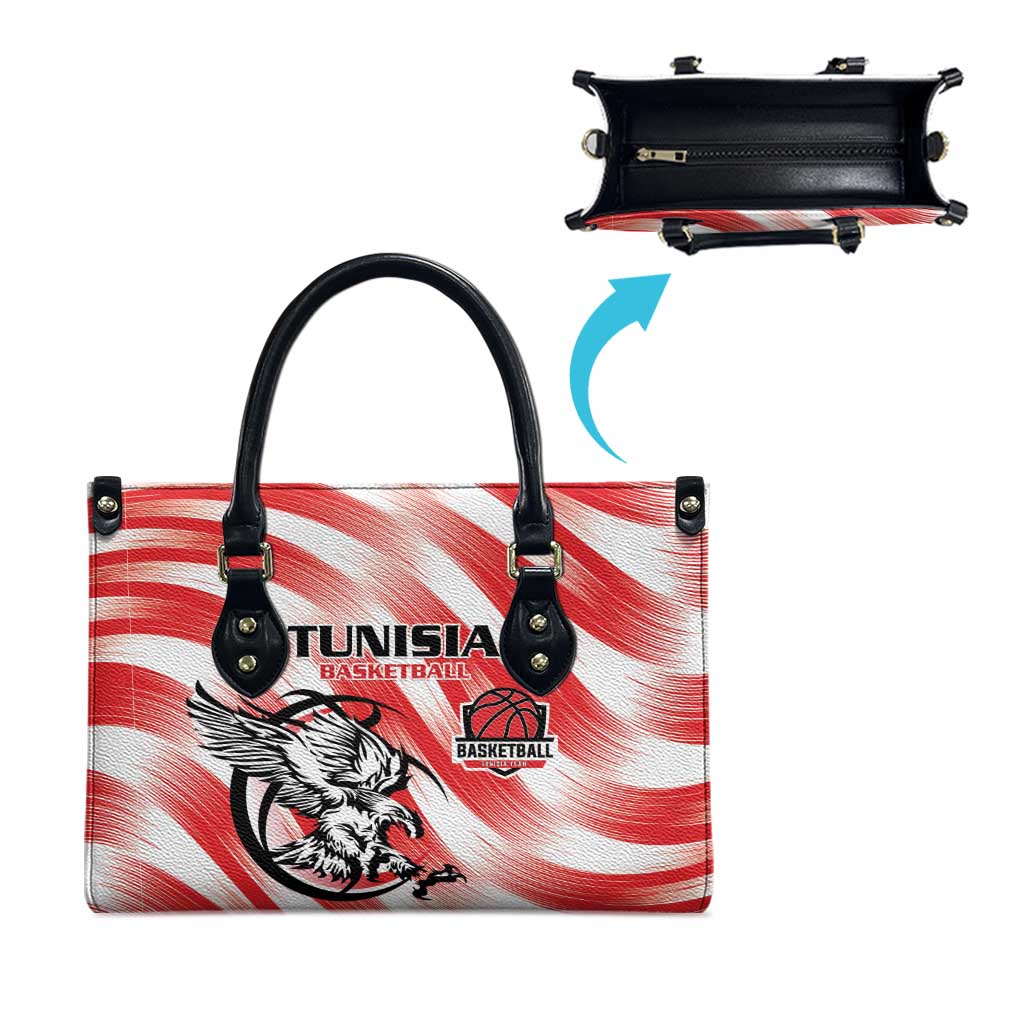 Tunisia Basketball Leather Bag Go Eagles of Carthage