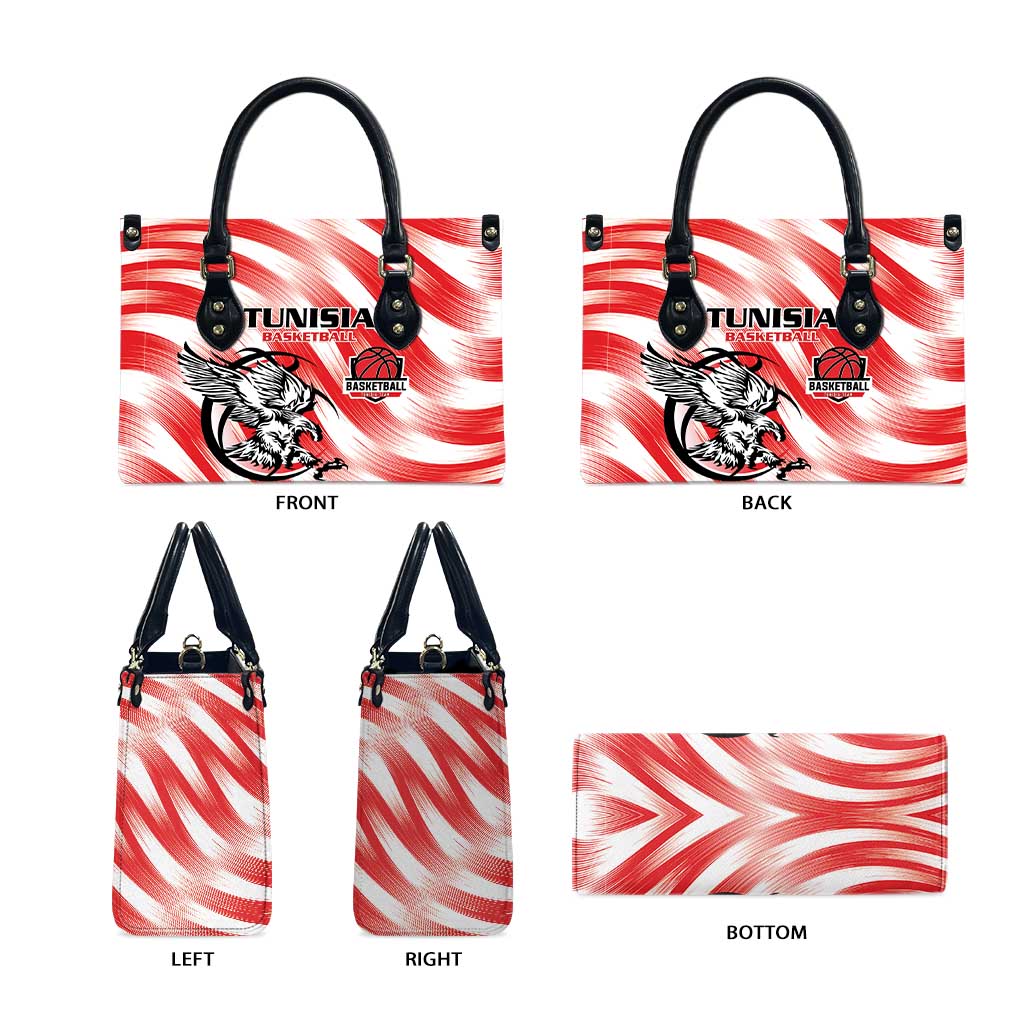 Tunisia Basketball Leather Bag Go Eagles of Carthage