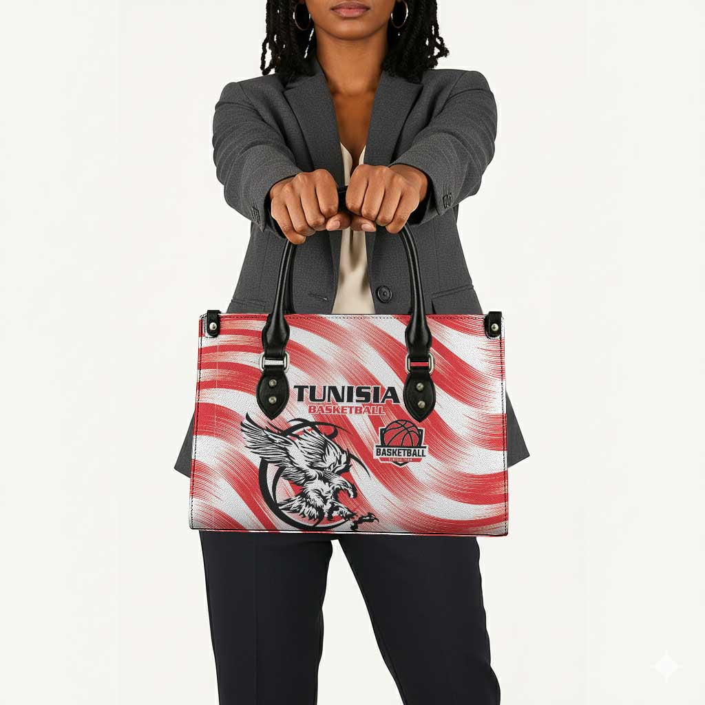 Tunisia Basketball Leather Bag Go Eagles of Carthage