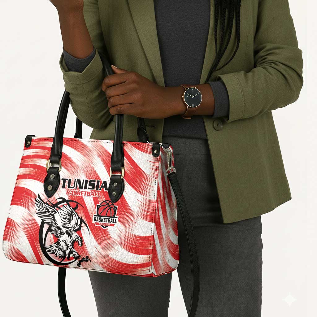 Tunisia Basketball Leather Bag Go Eagles of Carthage