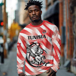 Afro Basketball Tunisia Custom Long Sleeve Shirt Go Eagles of Carthage - African Pride