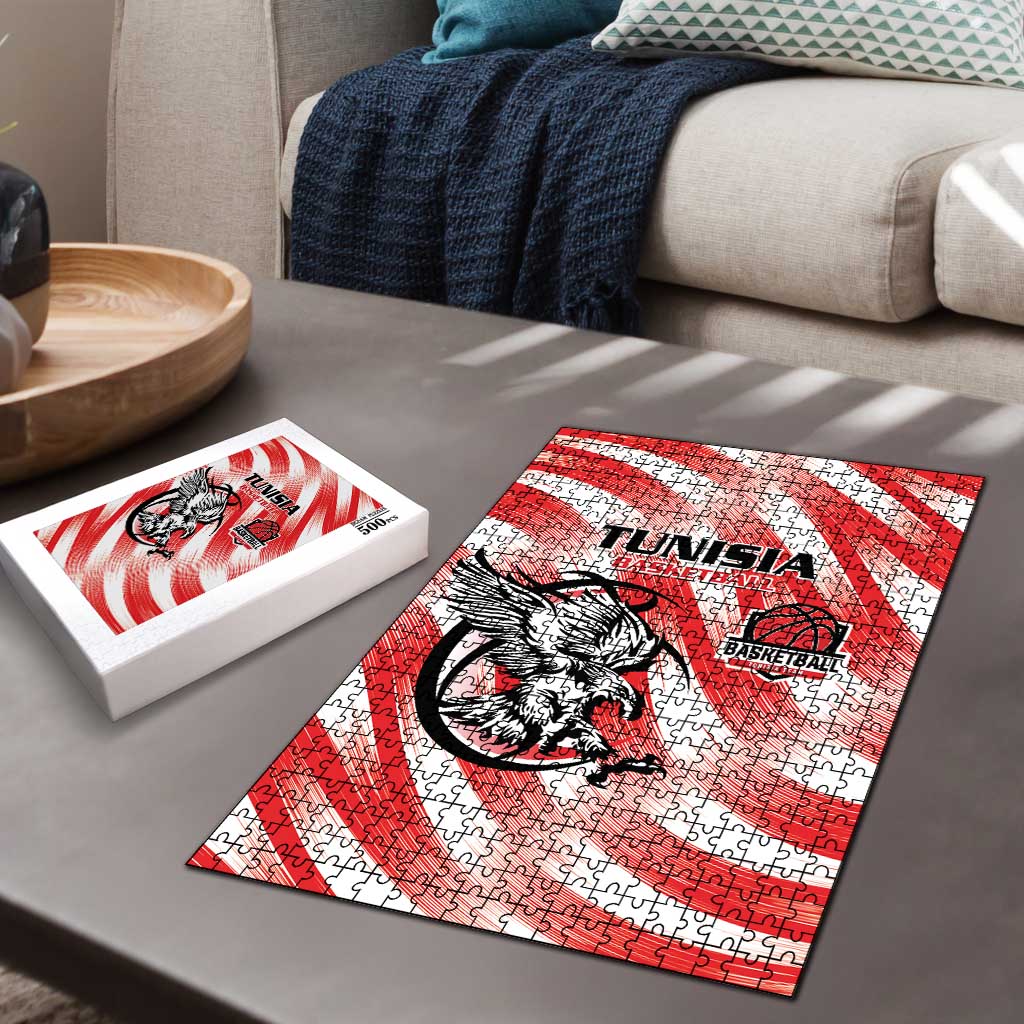 Tunisia Basketball Puzzle Go Eagles of Carthage