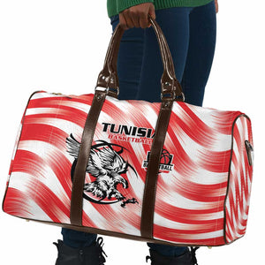 Tunisia Basketball Travel Bag Go Eagles of Carthage