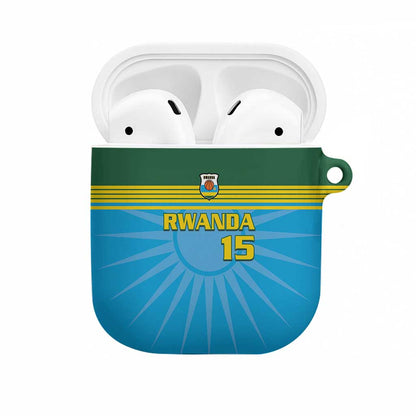 Custom Rwanda Basketball AirPods Case Go Champions