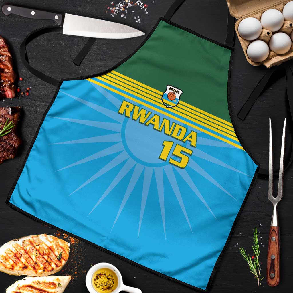 Custom Rwanda Basketball Apron Go Champions