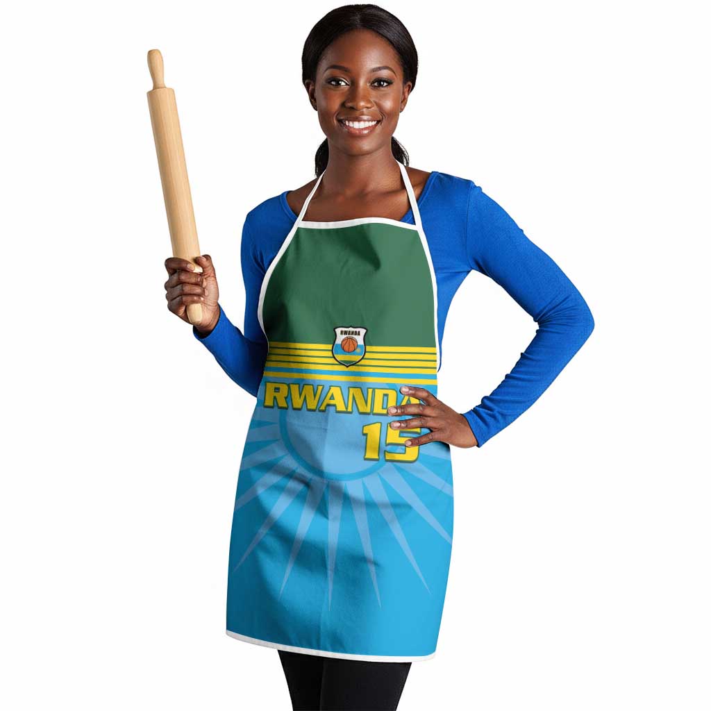 Custom Rwanda Basketball Apron Go Champions