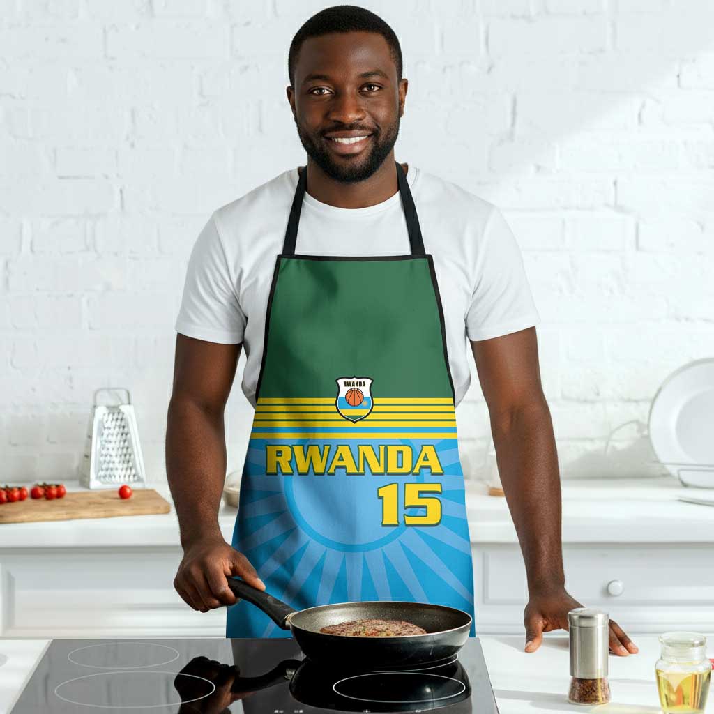 Custom Rwanda Basketball Apron Go Champions