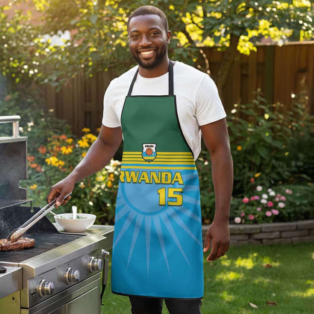 Custom Rwanda Basketball Apron Go Champions