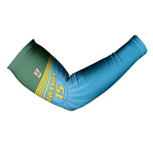 Custom Rwanda Basketball Arm Sleeves Go Champions