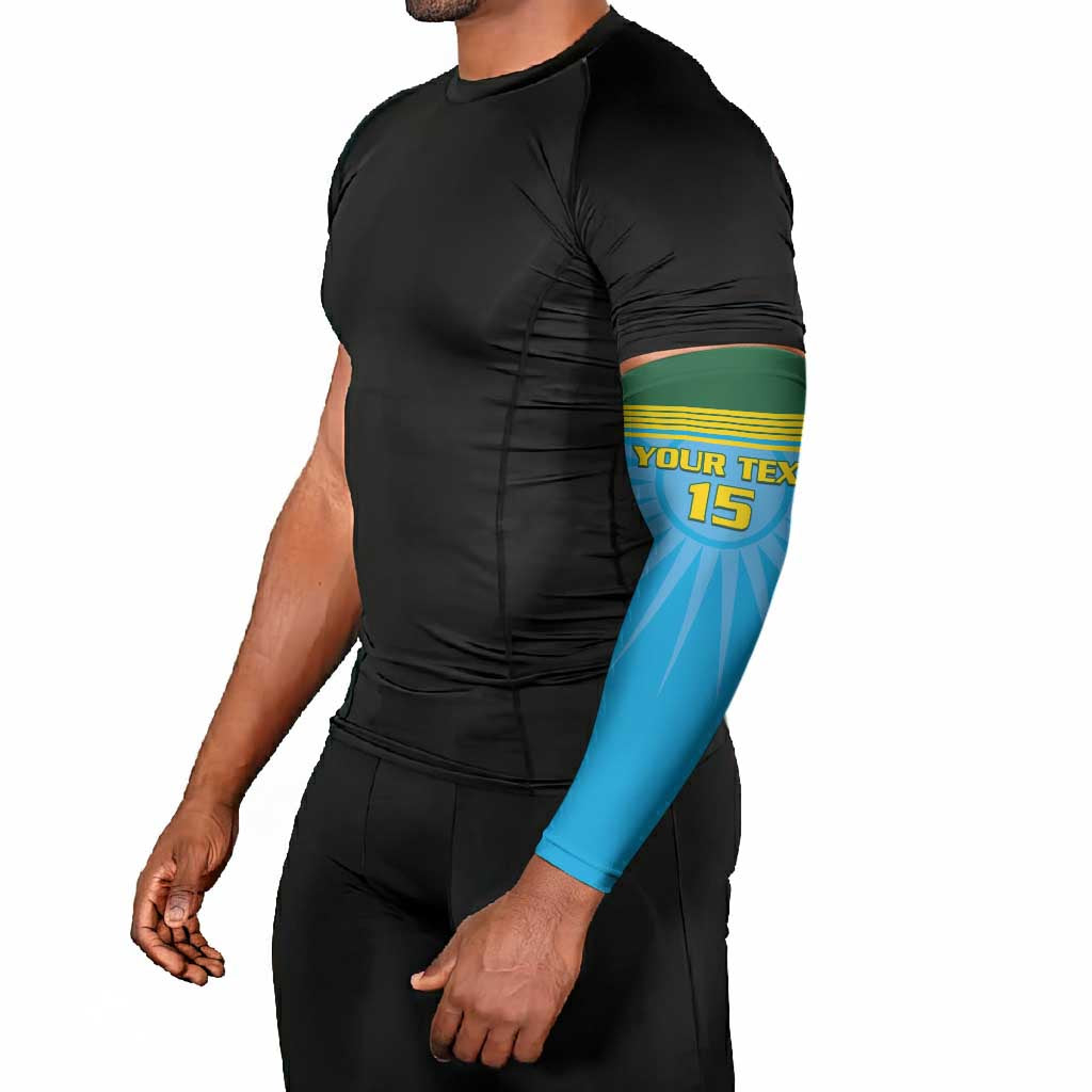 Custom Rwanda Basketball Arm Sleeves Go Champions