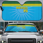 Custom Rwanda Basketball Auto Sun Shade Go Champions