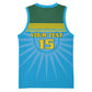 Afro Basketball Rwanda Custom Basketball Jersey Go Champions LT15