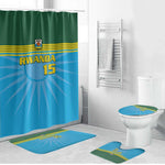 Custom Rwanda Basketball Bathroom Set Go Champions