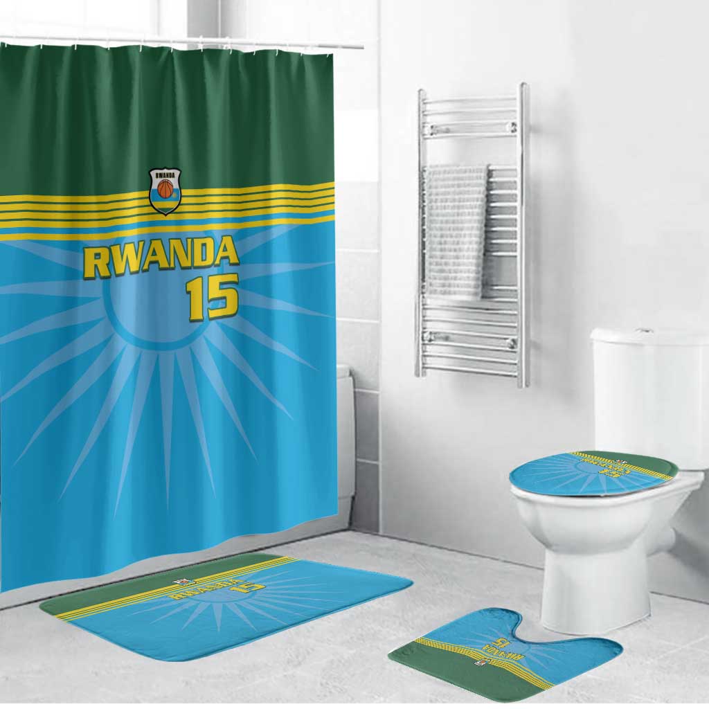 Custom Rwanda Basketball Bathroom Set Go Champions