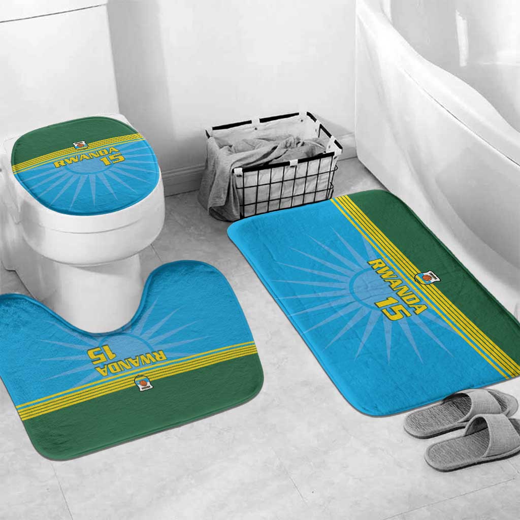 Custom Rwanda Basketball Bathroom Set Go Champions