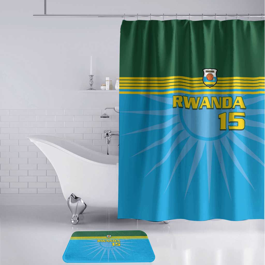 Custom Rwanda Basketball Bathroom Set Go Champions