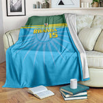 Afro Basketball Rwanda Custom Blanket Go Champions - African Pride