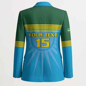 Custom Rwanda Basketball Blazer Go Champions