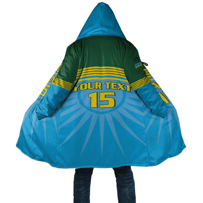 Custom Rwanda Basketball Cloak Go Champions