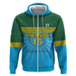 Afro Basketball Rwanda Custom Hoodie Go Champions - African Pride