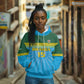 Afro Basketball Rwanda Custom Hoodie Go Champions - African Pride