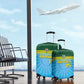 Afro Basketball Rwanda Custom Luggage Cover Go Champions - African Pride