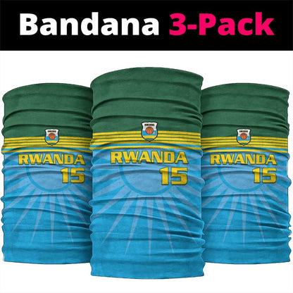 Afro Basketball Rwanda Neck Gaiter Go Champions LT15