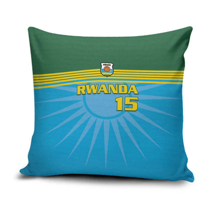 Custom Rwanda Basketball Pillow Cover Go Champions