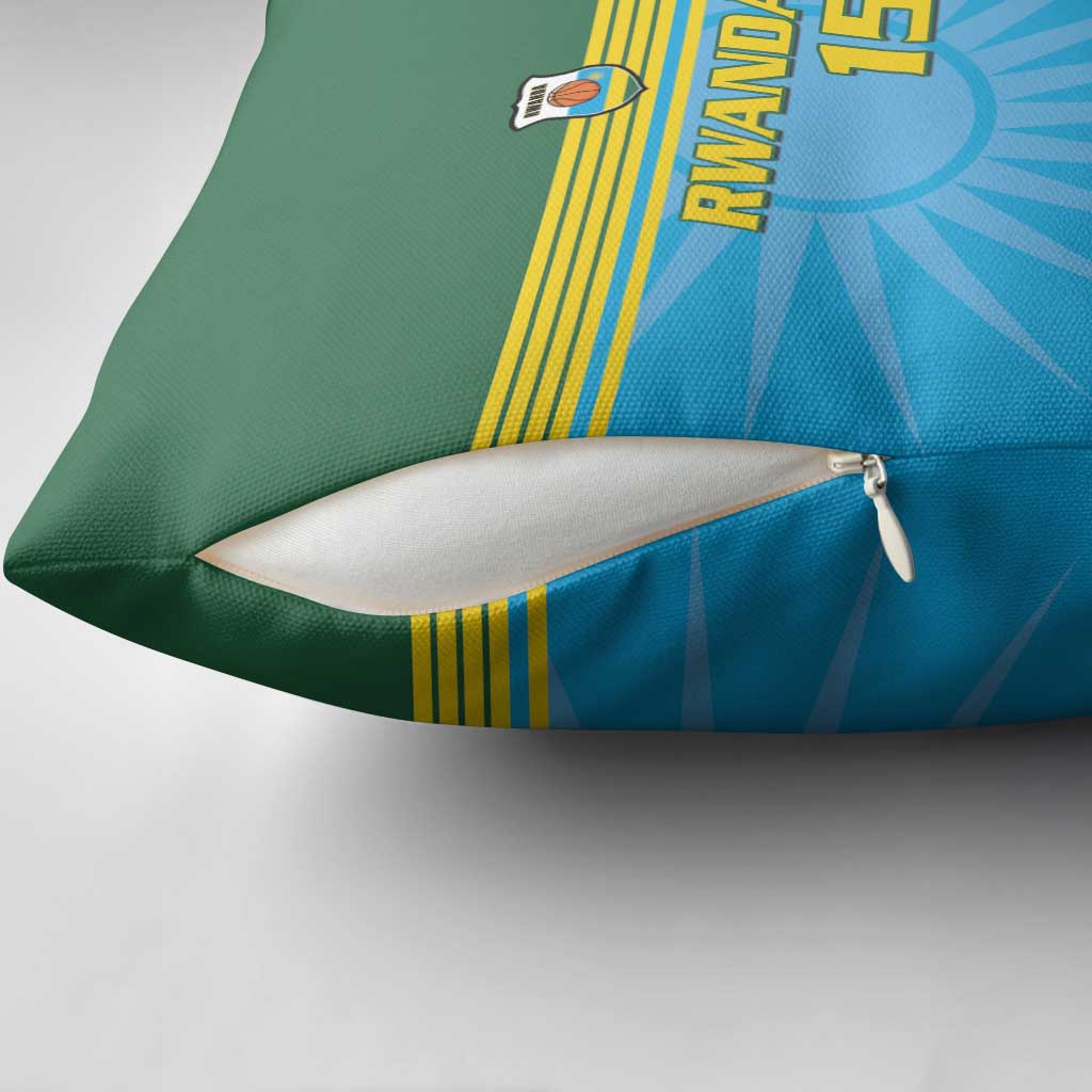 Custom Rwanda Basketball Pillow Cover Go Champions