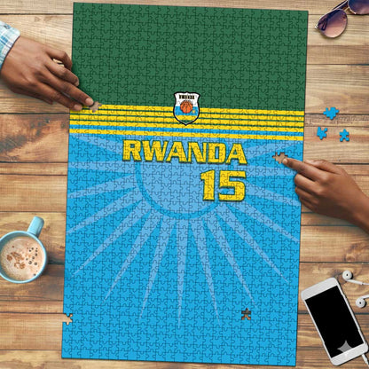 Custom Rwanda Basketball Puzzle Go Champions