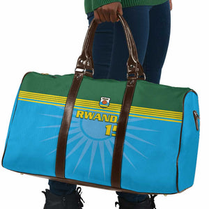 Custom Rwanda Basketball Travel Bag Go Champions