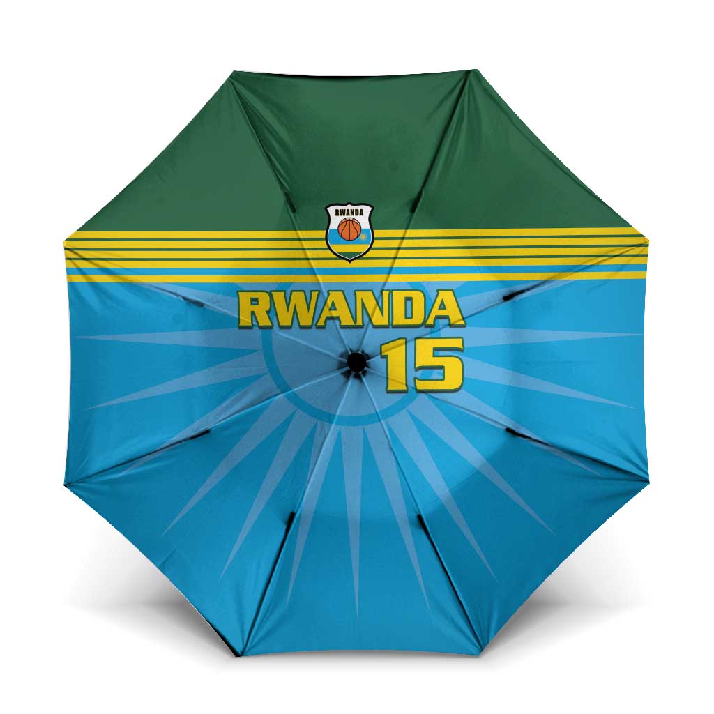 Custom Rwanda Basketball Umbrella Go Champions