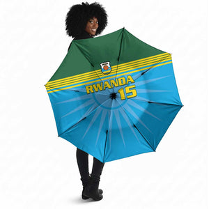 Custom Rwanda Basketball Umbrella Go Champions