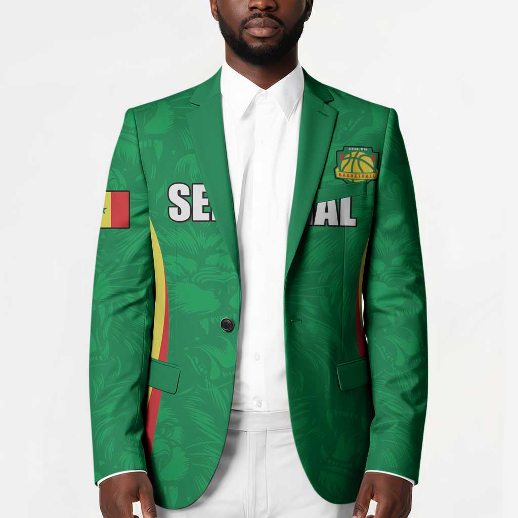 Custom Senegal Basketball Blazer Go Champions Lions