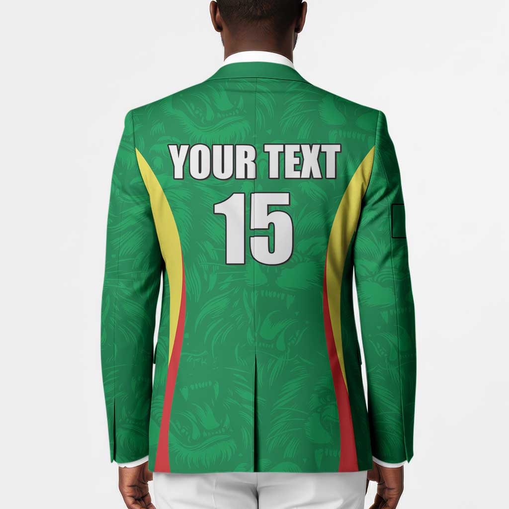 Custom Senegal Basketball Blazer Go Champions Lions