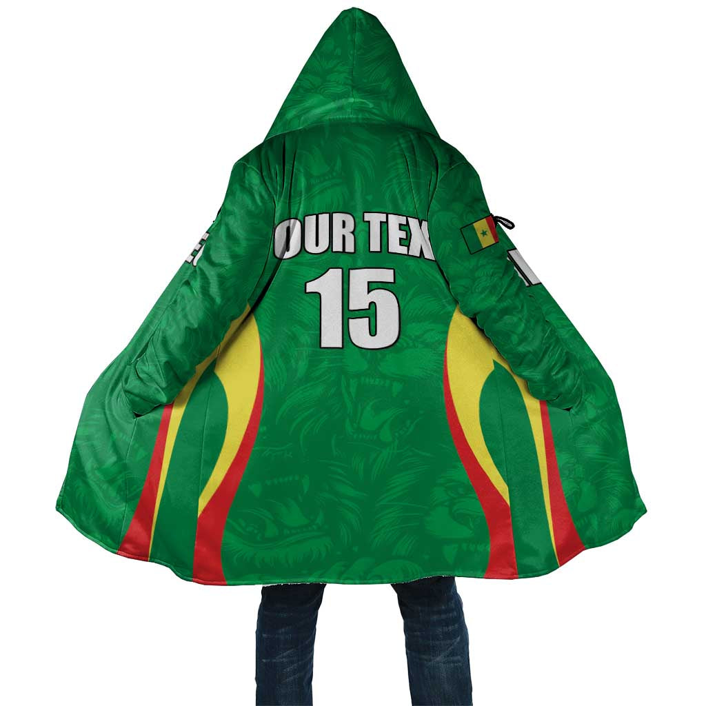 Custom Senegal Basketball Cloak Go Champions Lions