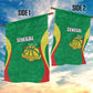 Afro Basketball Senegal Custom Garden Flag Go Champions Lions - African Pride