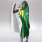 Afro Basketball Senegal Custom Hooded Blanket Go Champions Lions - African Pride