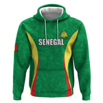 Afro Basketball Senegal Custom Hoodie Go Champions Lions - African Pride