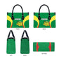 Custom Senegal Basketball Leather Bag Go Champions Lions